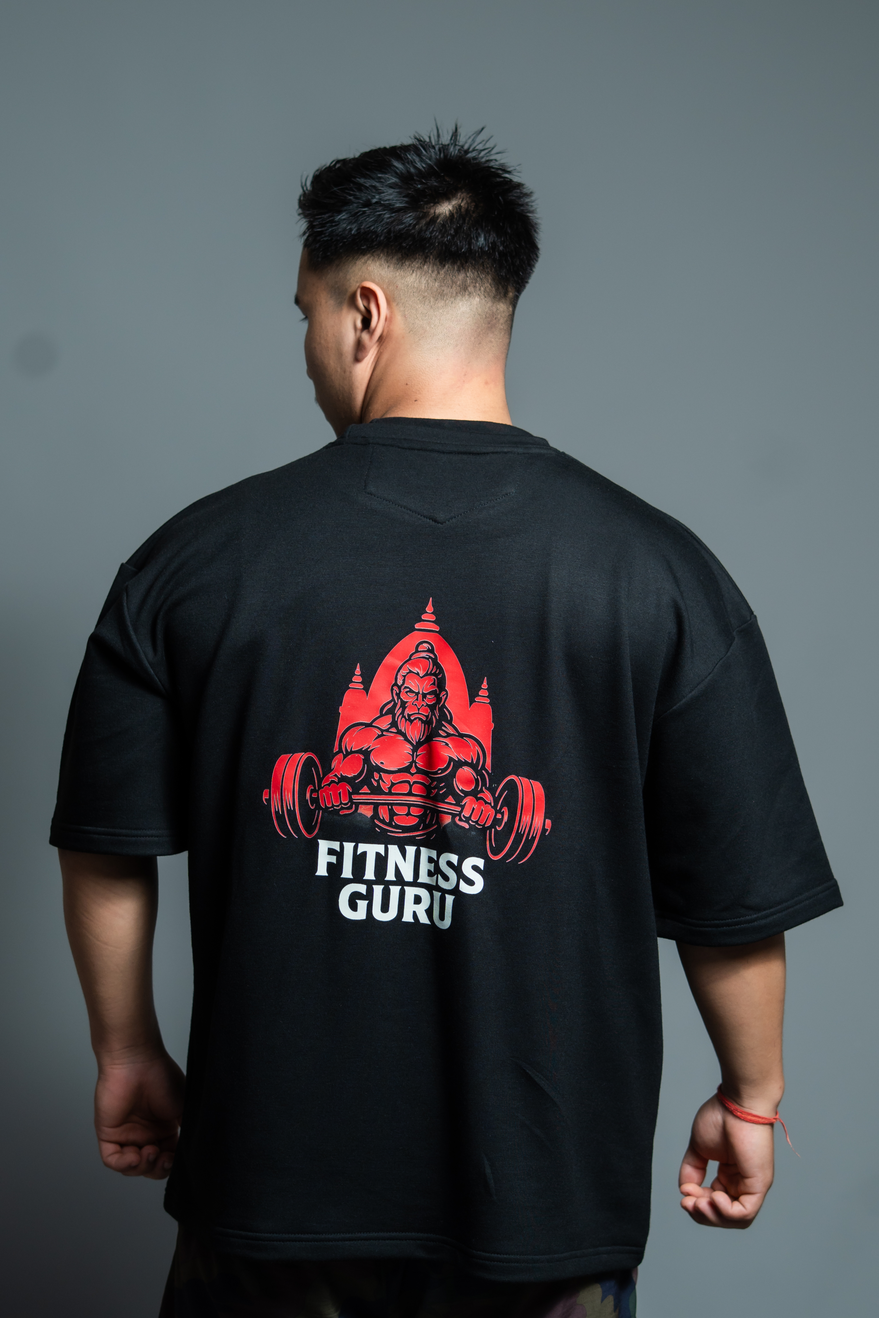 Kushal wearing the Fitness Guru identity